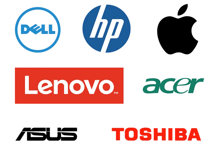 All major brands